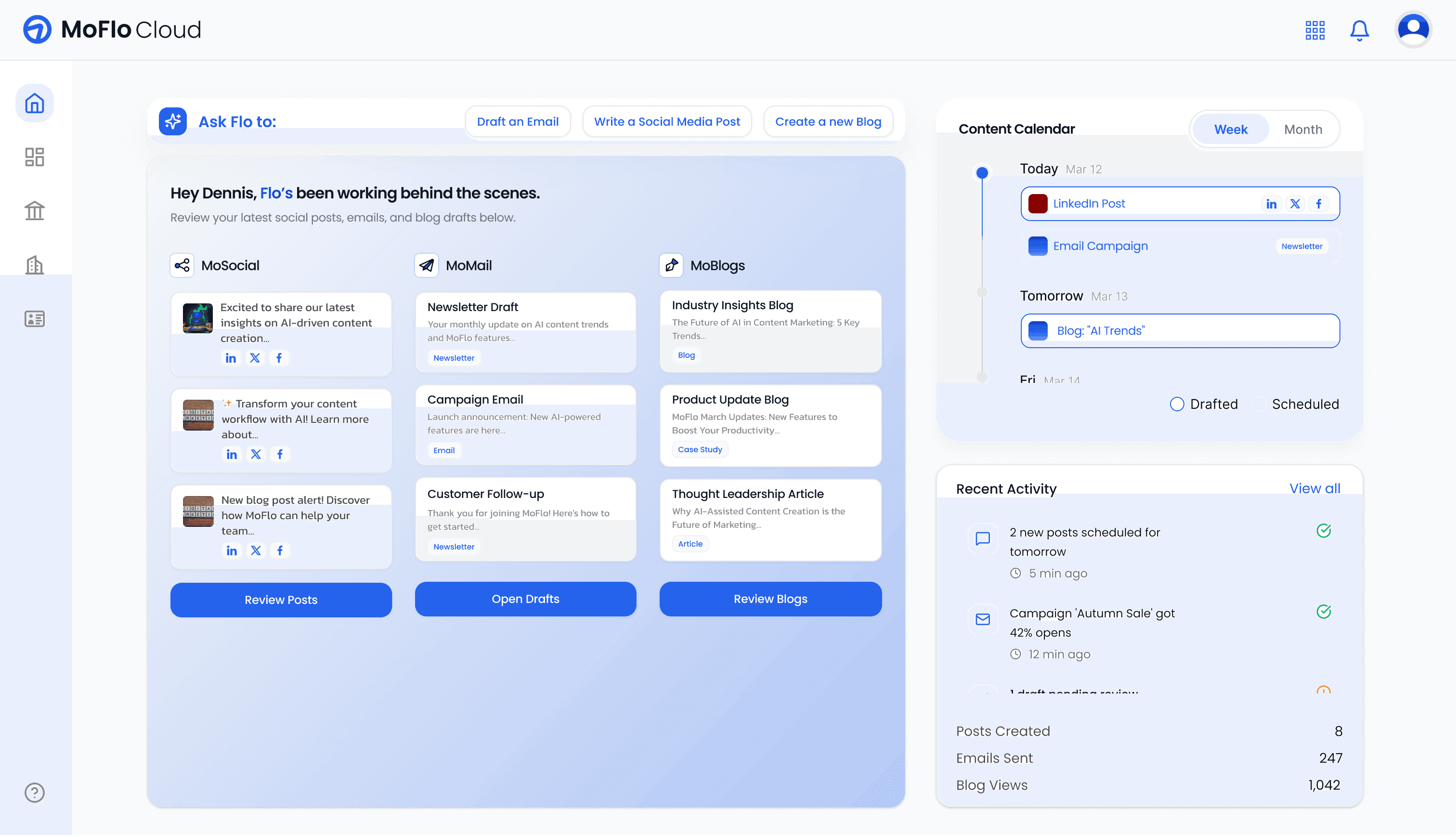 MoFlo platform overview